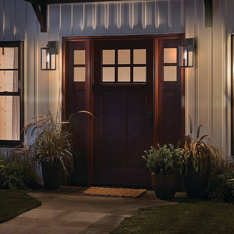 Tornillo 1-Light Outdoor Wall Lantern, 13.3" H x 5" W x 6" D, Oil-Rubbed Bronze