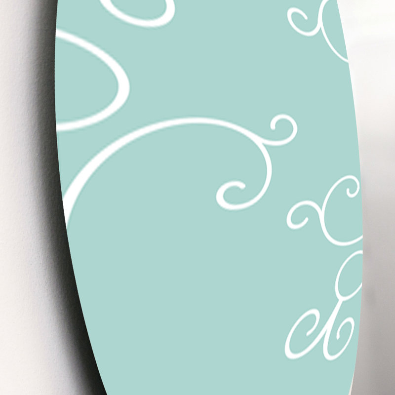 Ensemble de 3 décorations murales turquoise minimes