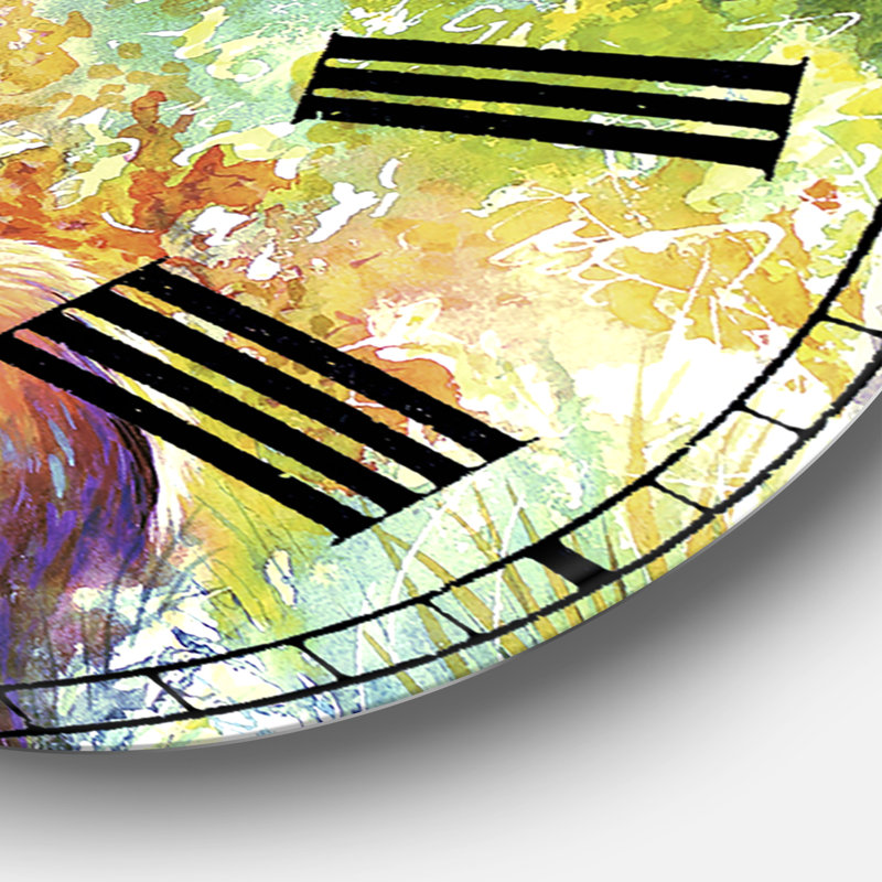 Horloge murale, Surdimensionné