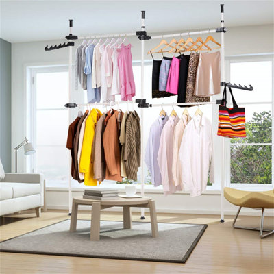 Eliam 389.89cm Clothing Rack