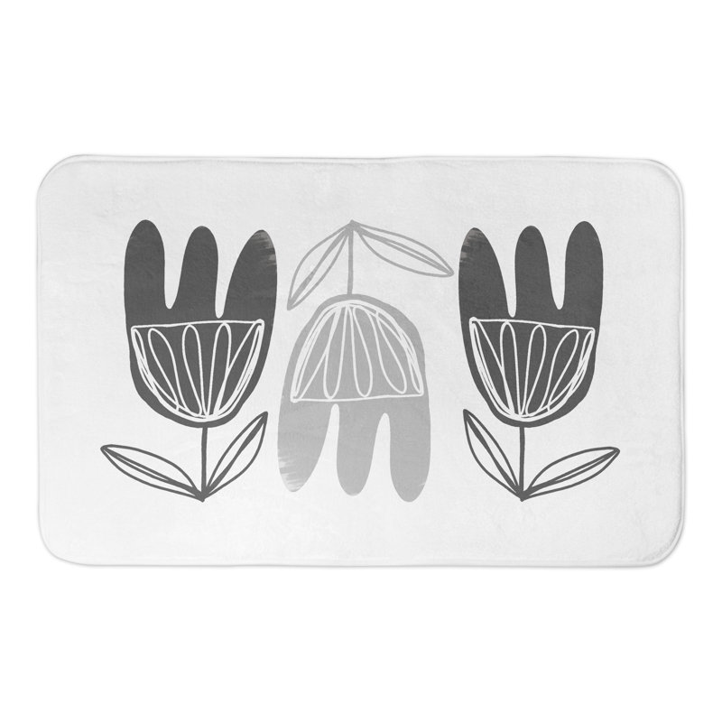 Tapis de bain Mid Mod Florals