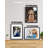 12X16 Picture Frame Made Of Solid Wood With Plexiglass, Display Pictures 9X12/11X14 With Mat Or 12X16 Without Mat For Tabletop And Wall Mounting, Rustic Black