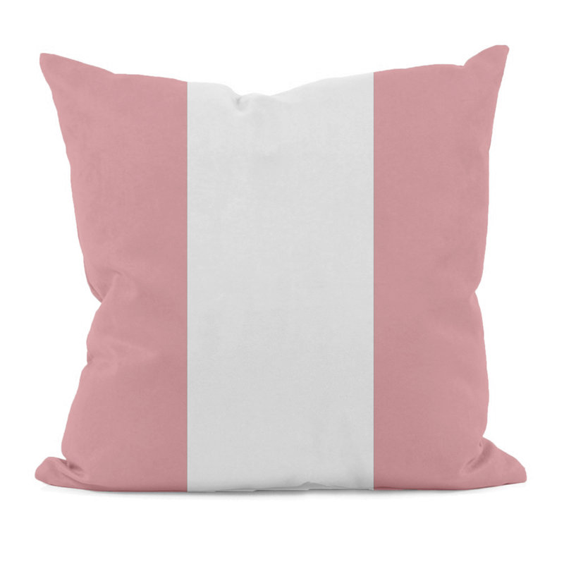 Square Pillow Cover & Insert, Pink, 20" x 20"