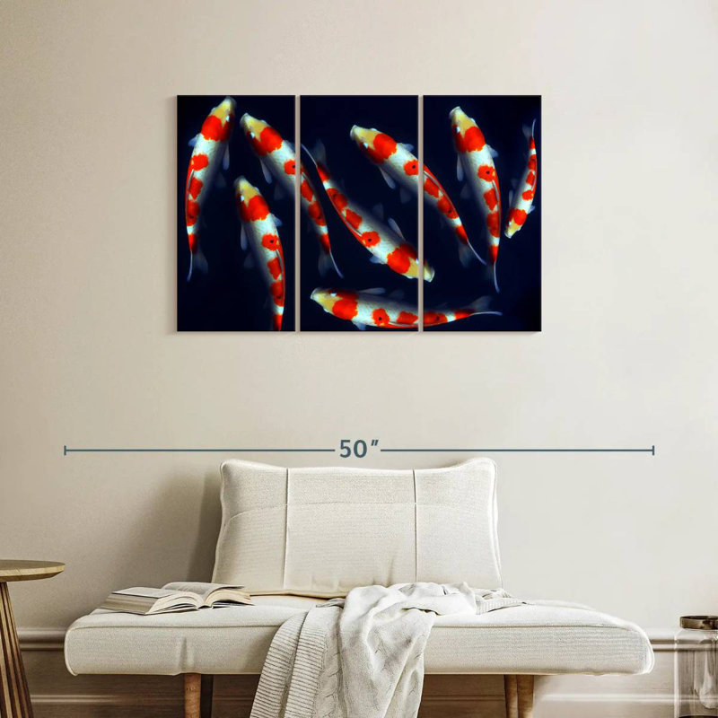 Poissons koi Brampt Sleek, H 24 po x l 38 po
