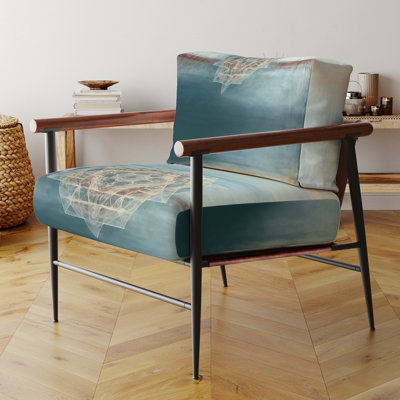 Chaise d'appoint rembourrée contemporaine Sacred Geometrie
