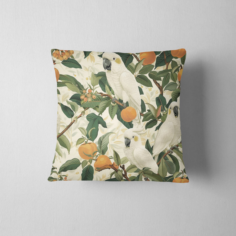 Housse de coussin Ember Jungle, H 16 po x l 16 po