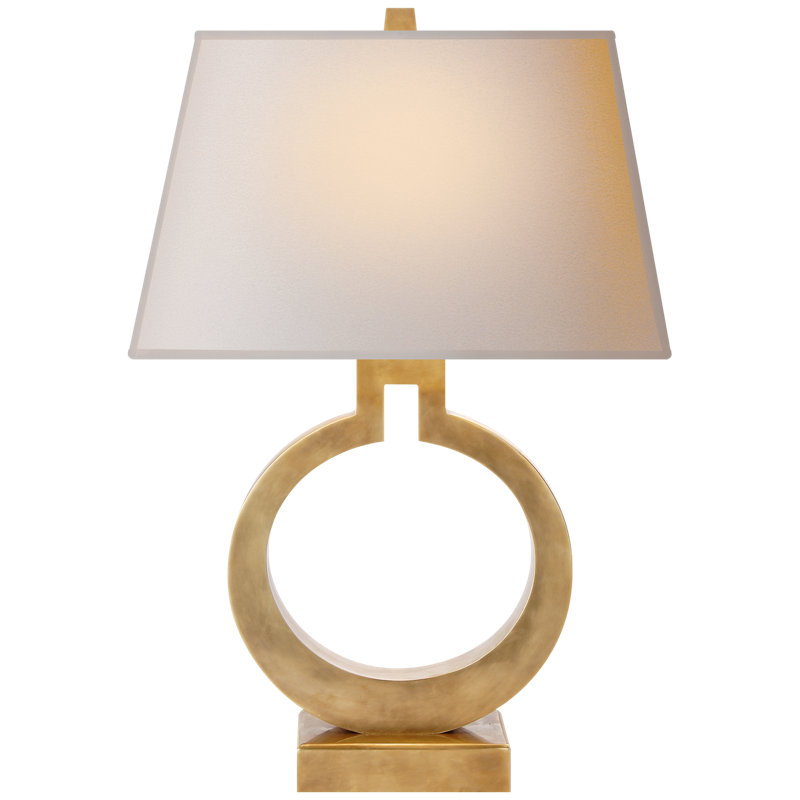 Table Lamp, 21" H x 13.5" W x 13.5" D, Alabaster