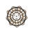 18 - Light Dimmable Geometric Chandelier