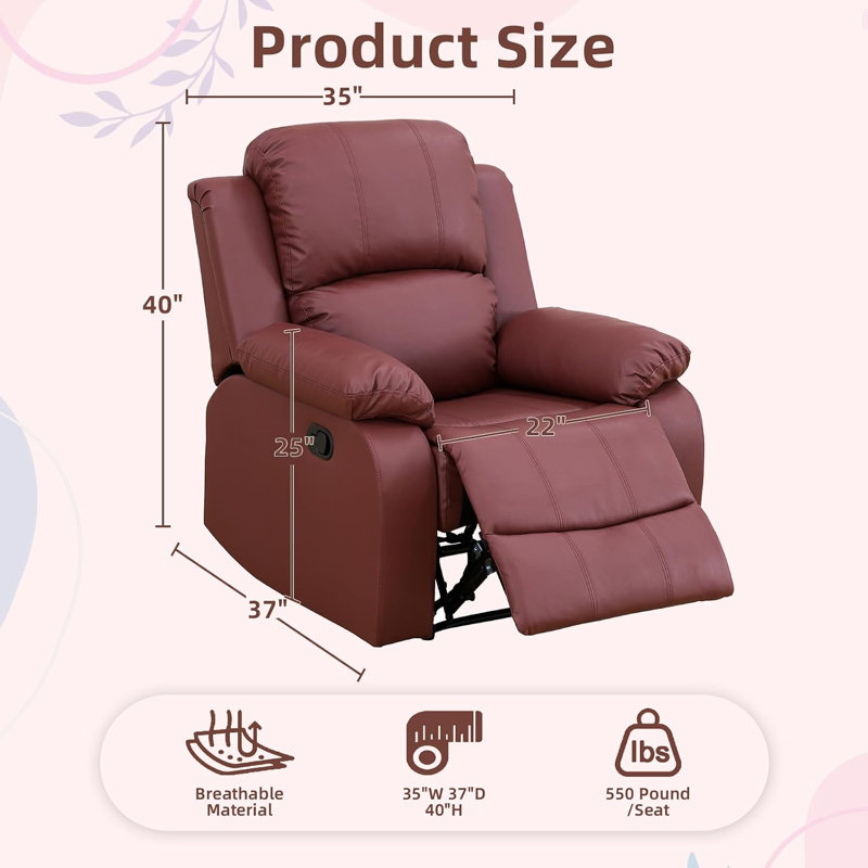 Fauteuil inclinable manuel