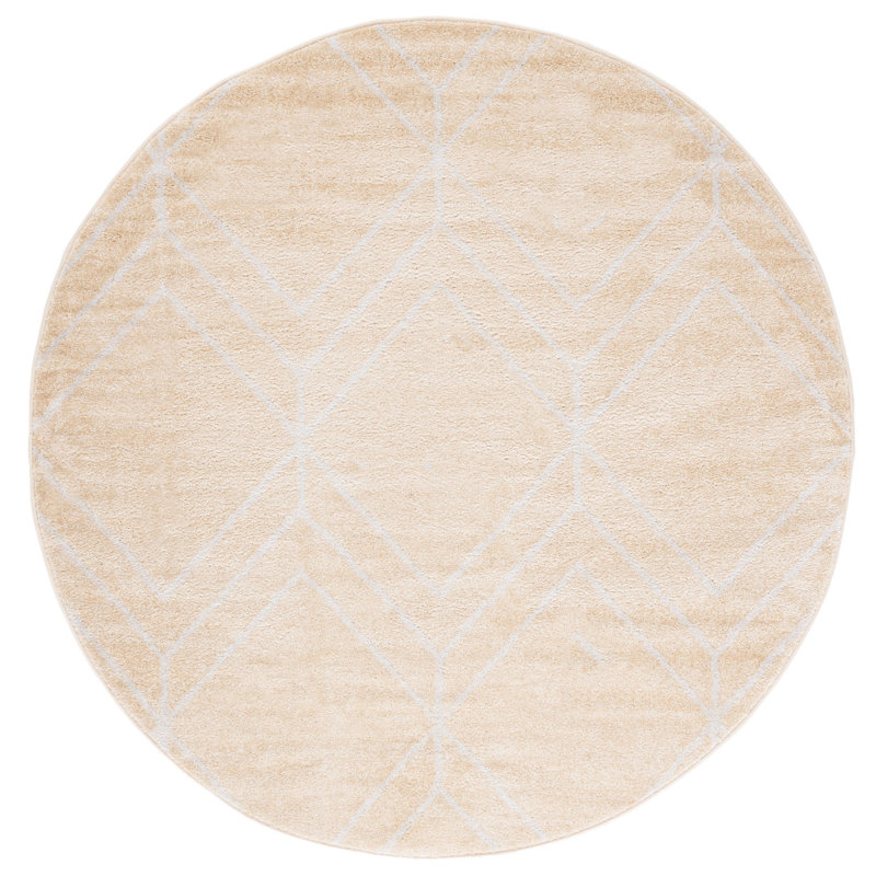 Seiler Performance Geometric Rug, Round 6'