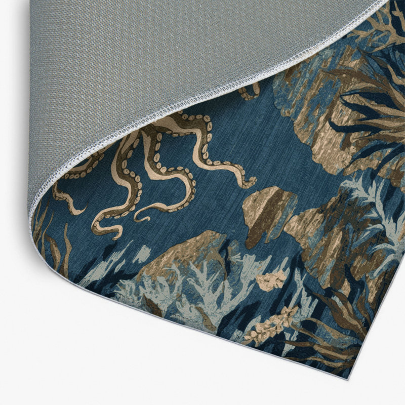 Tapis intérieur et extérieur gris Nature