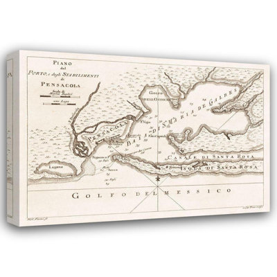 Art sur toile tendue Trent Austin Design® Vanni Gallery: Pensacola Florida, Vanni 1763