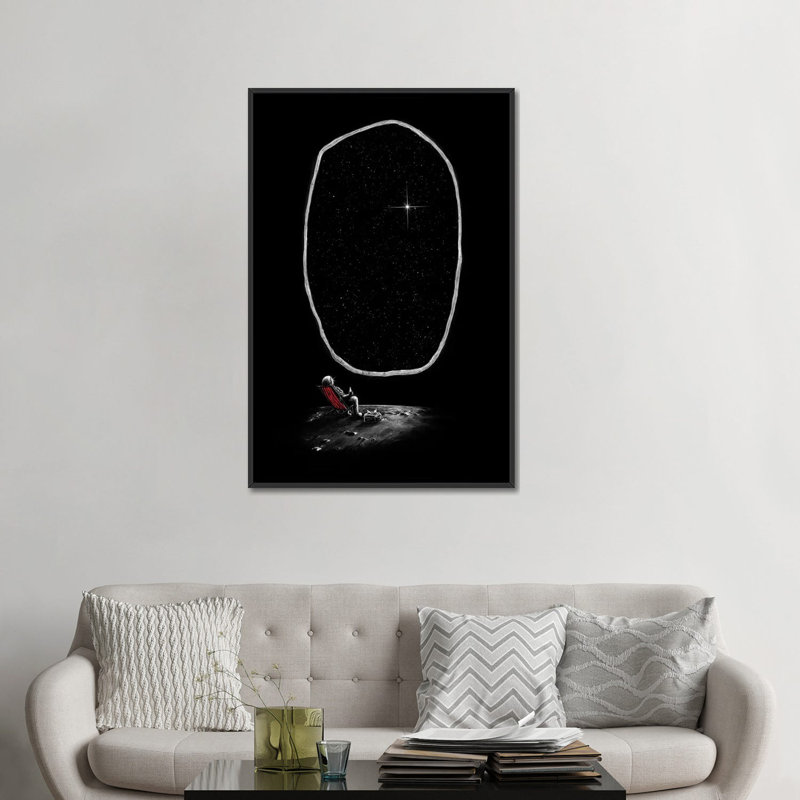 Espace refroidir par impression sur toile Nicebleed, H 12 po x l 18 po x P 1,5 po, Toile tendue, Pas de tapis