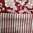 Red Striped Napkins - Block printed-119304320