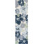 Tapis d'intérieur tissé à plat gris Dimmick-25441431