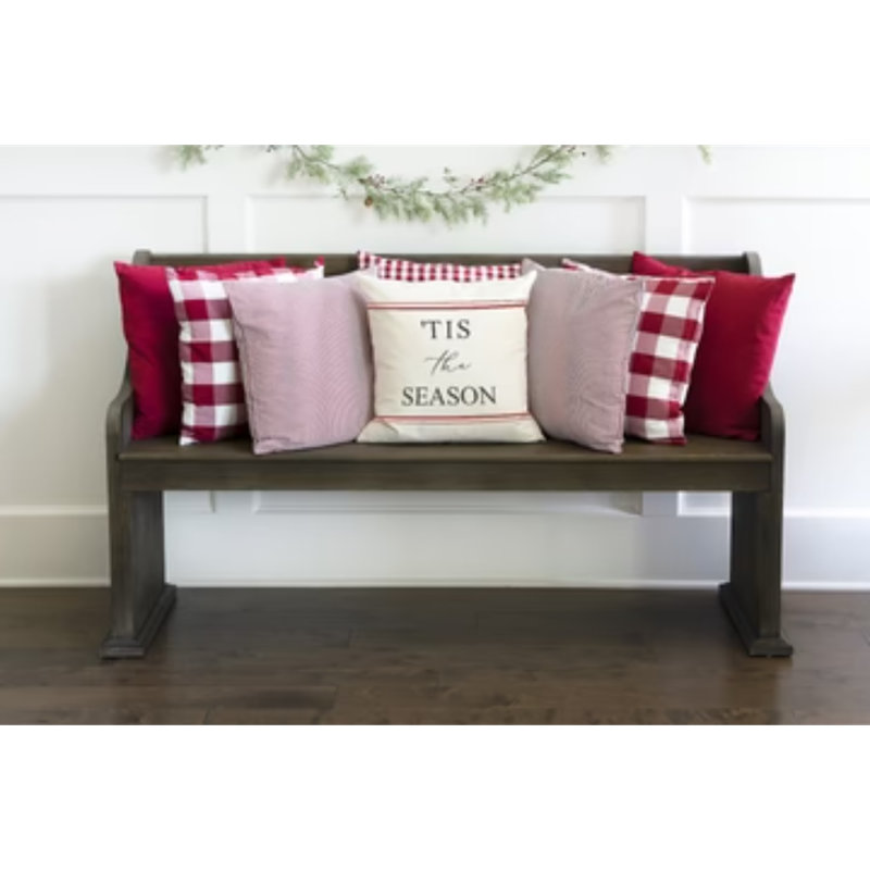  Housse de coussin en coton Tis the Season