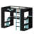High-Profile Sleeping Platform Featuring Built-in Outlets, Smart Cable Organization, and Dynamic LED Effects-457864805