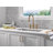 Renaldi Pull-Down ProClean Bridge Kitchen Sink Faucet, Two Handle Kitchen Faucet-101126105