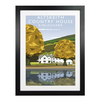 Altskeith Country House by Richard O'Neil - Print