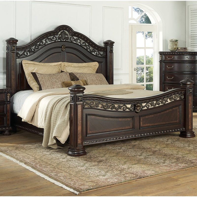 Ancalin Sleigh Bed, Queen