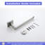 Porte-serviettes mural en acier inoxydable-92198810