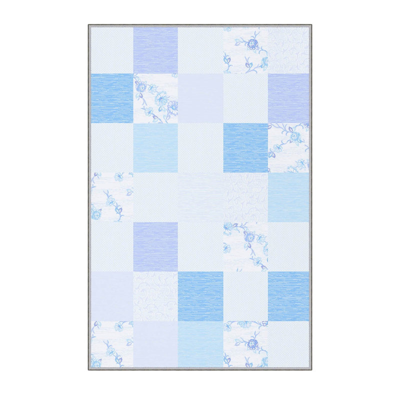 Premium Hall Carpet, 2.6 x 9.8 ft, 100% Polyester, 0.3 in Pile Height | Antibacterial, Non-Slip PVC Felt Dot Underside | Machine Washable, 3D Digital Printing | Durable & Stylish for Home Décor