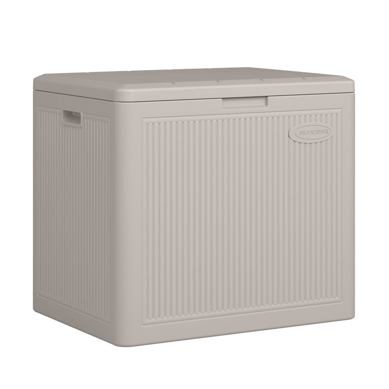 Suncast New York 83L Storage Box - Light French Grey
