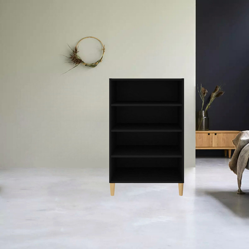Gjergji End Table, Black
