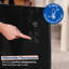 Russell Hobbs Rhpanh2006b 2kw Smart Glass Panel Heater In Black