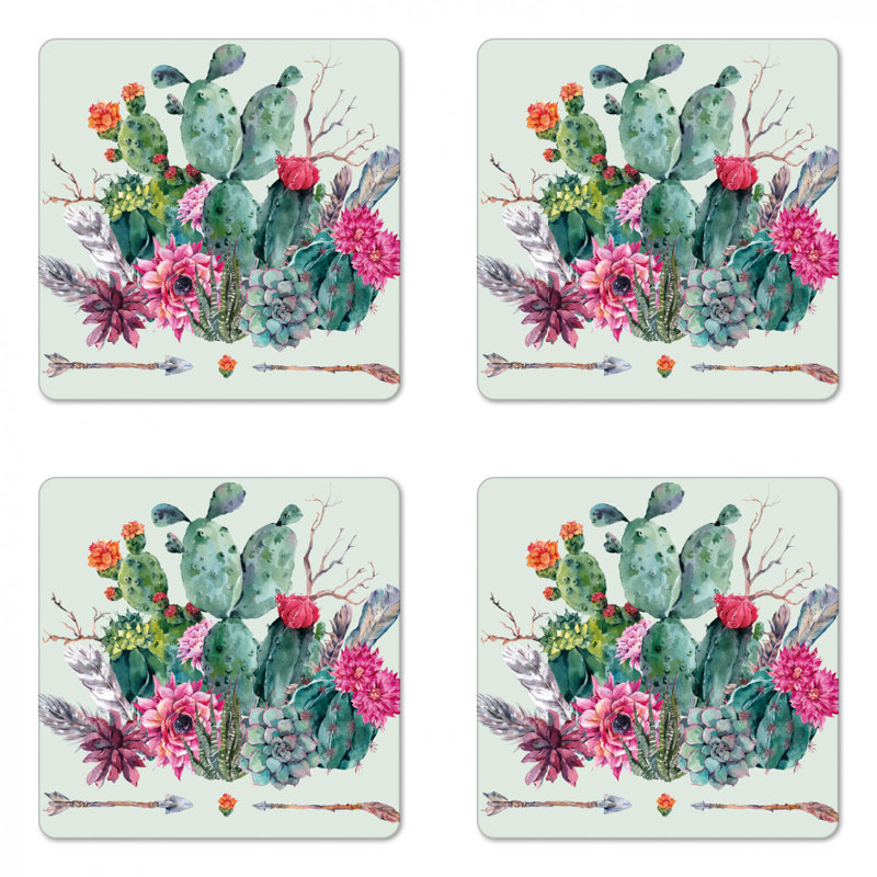 Cactus sous-verre