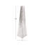 Vase de plancher en acier inoxydable Ousmane-1169544063