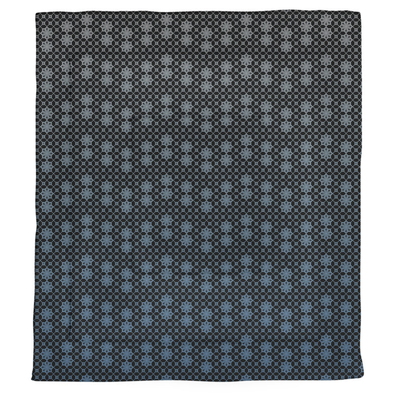 Katelyn Elizabeth Modern & Contemporary Polyester Geometric Shapes Comforter, Twin XL Comforter, Blue Ombre