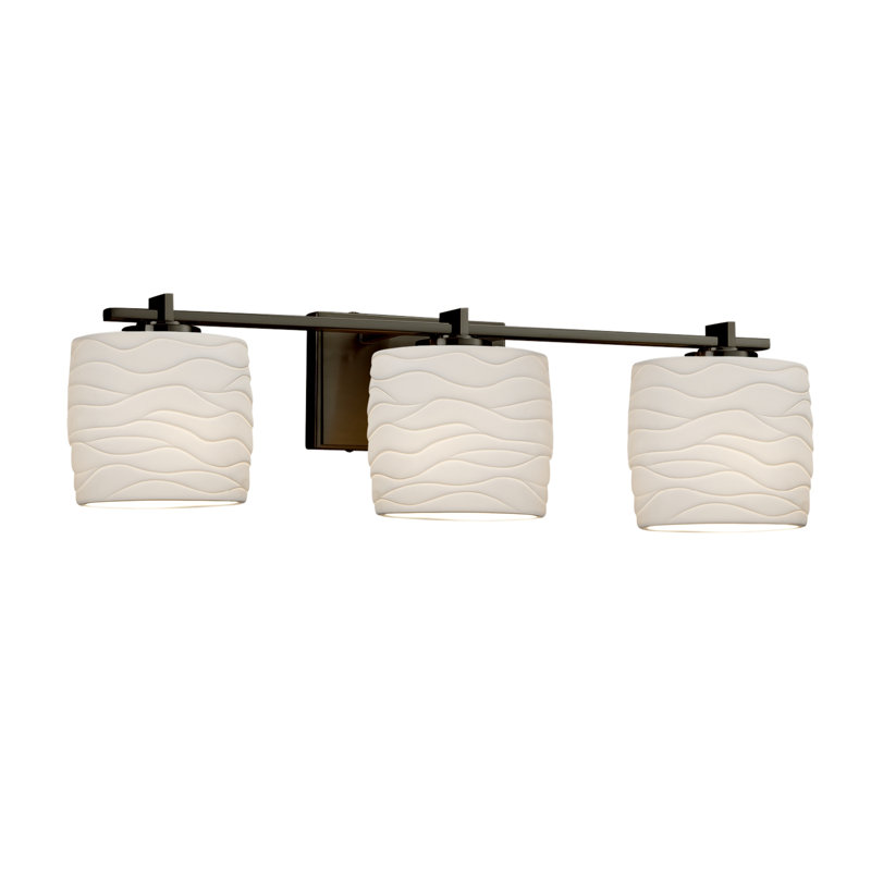 Darrien 3 - Light Dimmable Bath Bar, Dark Bronze