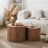 2-Pieces Round Nesting Coffee Table-1210383085