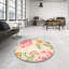 Tapis jaune/orange/rouge contemporaine-79971416