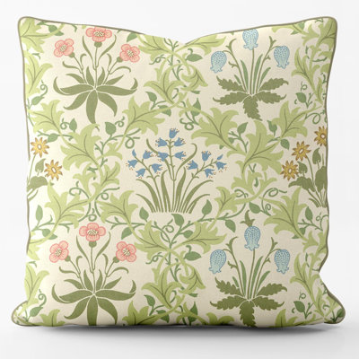 Floral Square Cushion