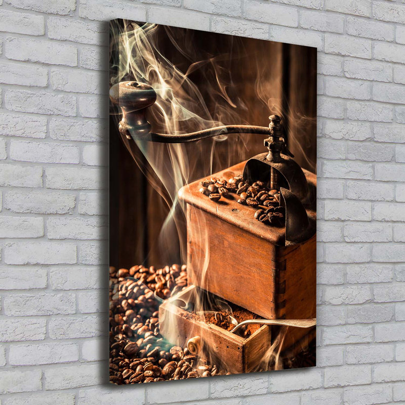 Coffee Beans - Wrapped Canvas Print