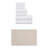 Bublitz Classy Bath Mat 100% Soft Cotton Bath Towel Set & Bath Rug-102445830-127863110