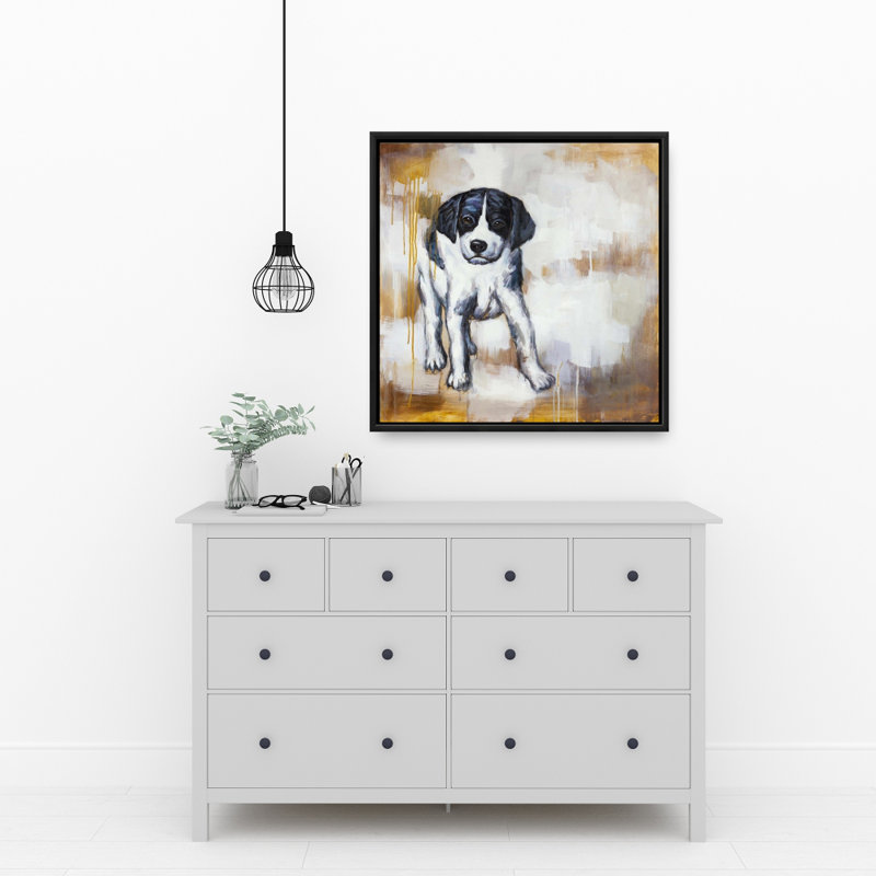 " Curious Puppy Dog "