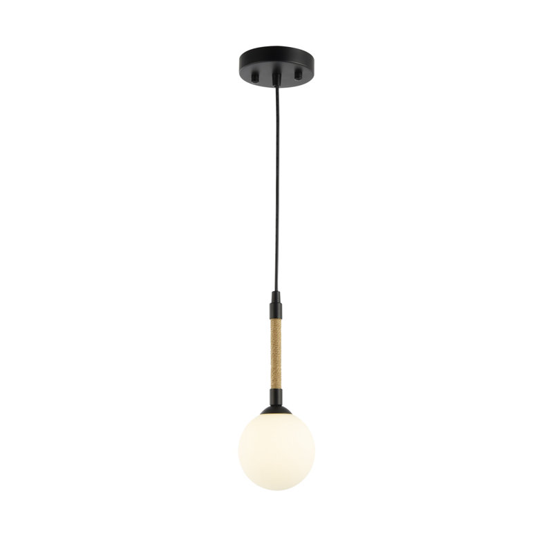 Capilano - 1-Light Pendant - Black