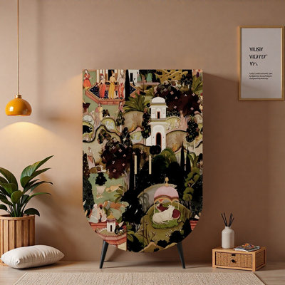 Garde-robe d'art français rétro
