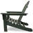 POLYWOOD Cape Cod Trex Outdoor Plastic Folding Adirondack Chair with Ottoman-16839300