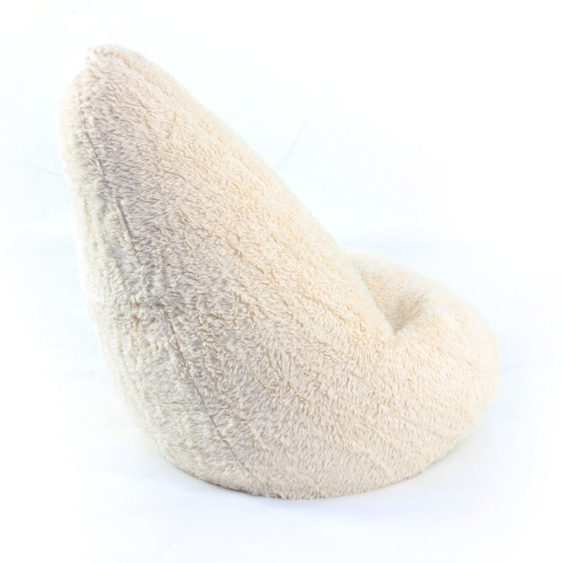 Bean Bag Chair & Lounger, Cream