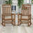 Outdoor Rocking Chairs Weather-Resistant HDPE Rocking Adirondack Chairs-1596438305
