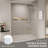 56-60 In. W X 72 In. H Double Sliding Shower Door, Semi-Frameless Bypass Bathroom Sliding Door With 1/4" (6Mm) Tempered Glass For Walk-In Shower, Brushed Nickel 24D03-60BNX-121703471