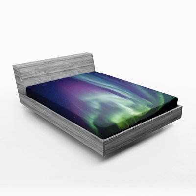 Microfiber Abstract Fitted Sheet