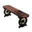 Manufactured Wood Wood Outdoor Bench