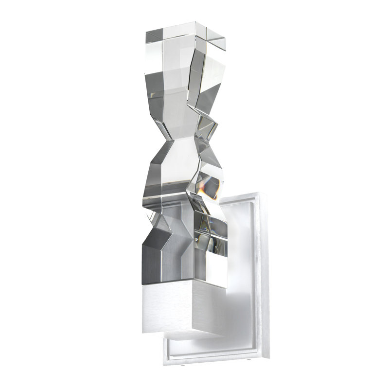 Mamadim Wall Sconce, 16.88" H x 5.88" W x 4.5" D, Matte White