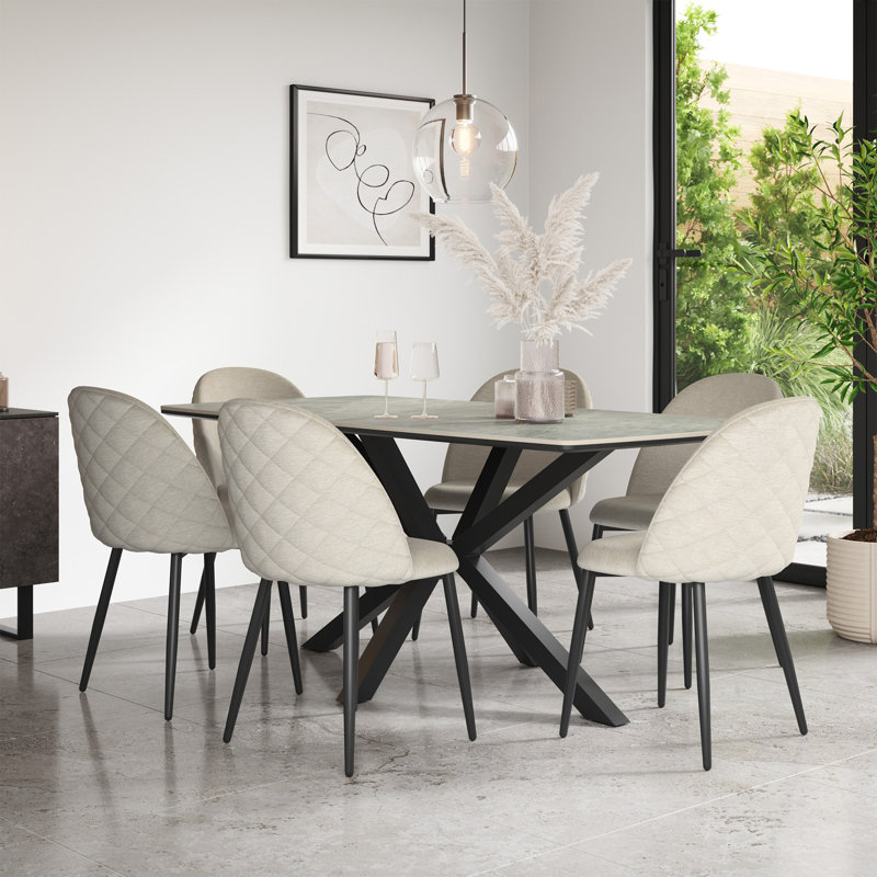 Dining Set, Beige