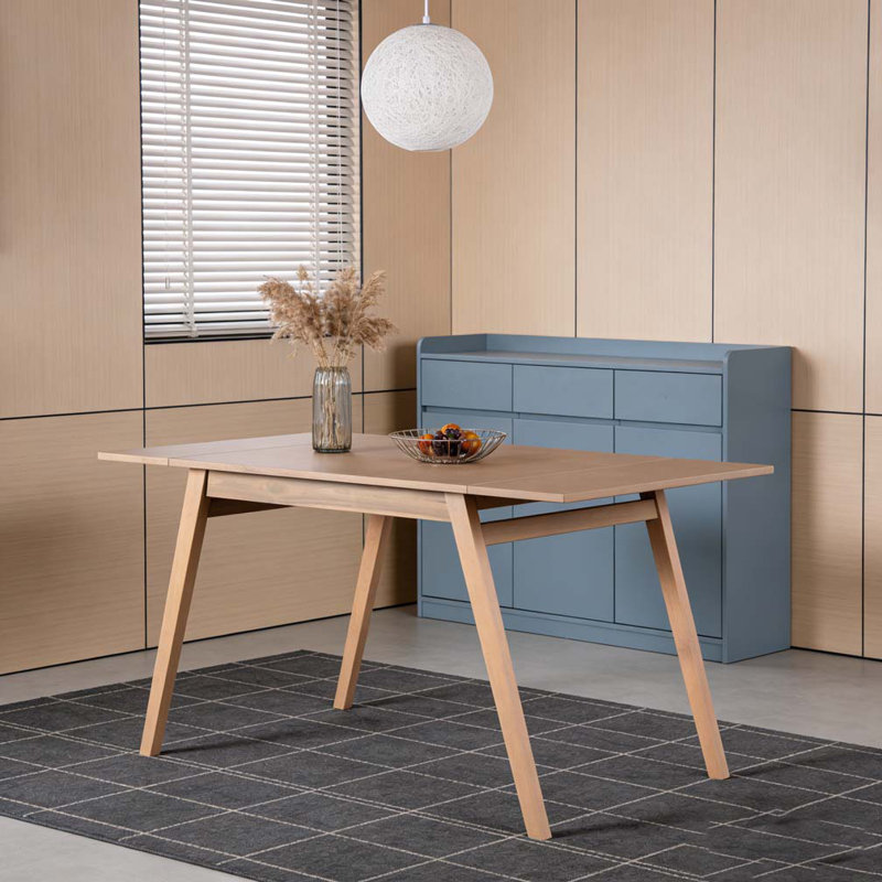 29"- 45" Extendable Dining Table, Natural